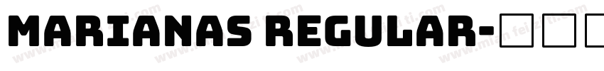 Marianas Regular字体转换